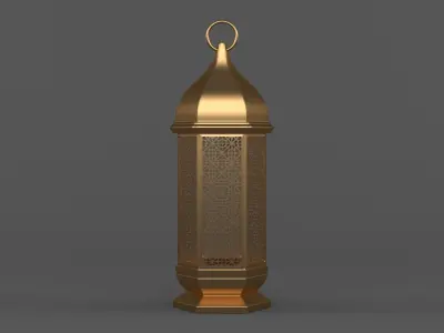 Arabic Lanterns 3D model