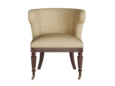 Barnard Lounge Chair 3D model