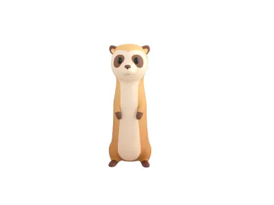 Character309 Meerkat 3D model