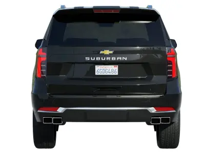 Chevrolet Suburban 2024 3D model