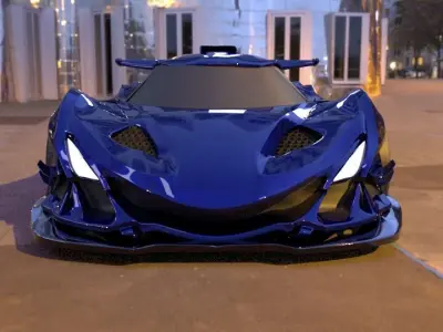 Apollo Intensa Emozione Low-poly 3D model