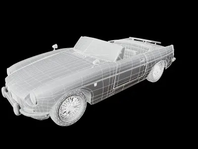 MGB Cabriolet 3D model