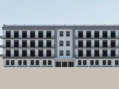 OLD BUILDING 201 MORGAN STREET  3D model