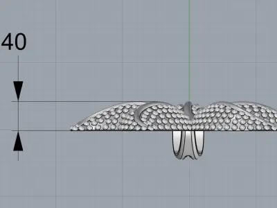 Starfish Pendant  3D print model