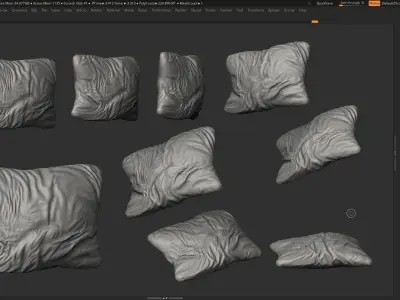 pillow 02 3d print model 3D print model