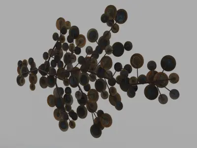 Rizzo Wall Sculpture 3D model