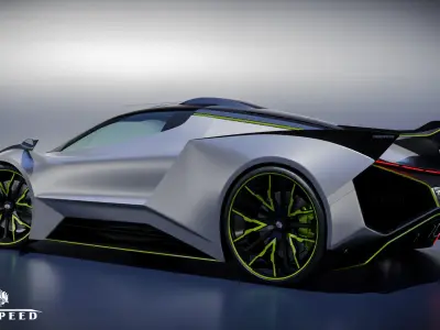 Concept Lightspeed 3D model