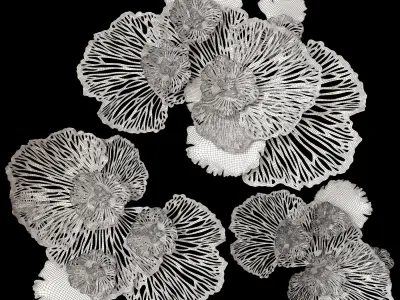 wall decor 32  Low-poly 3D model