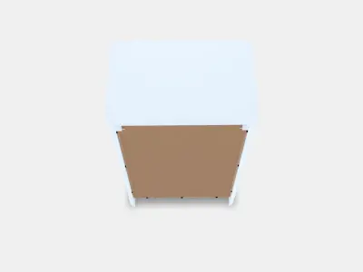 BUSUNGE Wardrobe Low-poly 3D model