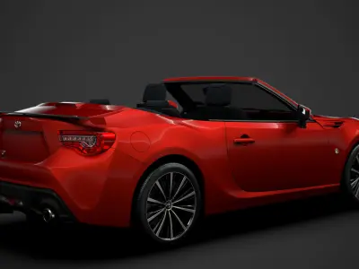 Toyota GT 86 Cabrio 2020 3D model