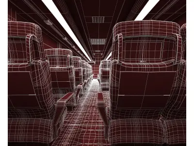 BENZ TRAVEGO BUS 3D model