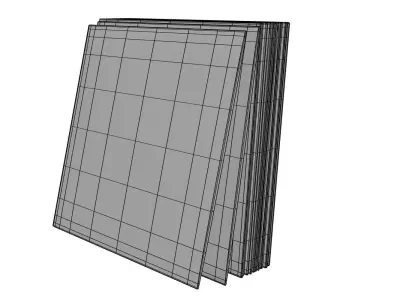 A few vinyls 3D model