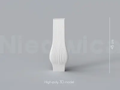 NIEDWICA VASE E-6 3D PRINTING VASE 3D MODEL STL FILE 3D print model