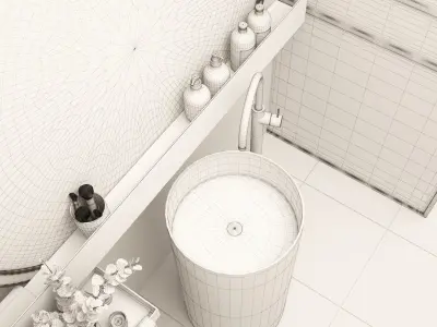 Bathroom 35 3D model