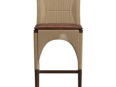 COCOON SIDE CHAIR by baker 3D model