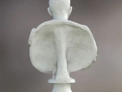 Marcus Porcius Cato the Censor bust 3D model