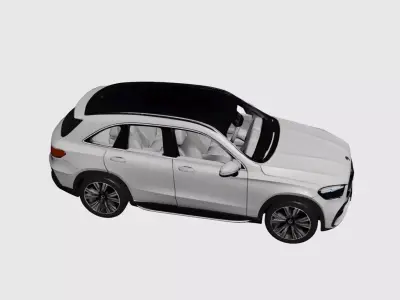 Mercedes-Benz GLC EV 2026 3D model 3D model