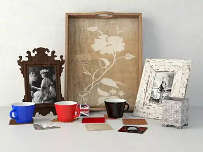 Decoration by ZARA HOME 3D model