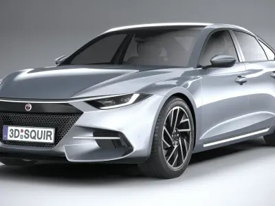 Generic Sedan v1 2022 3D model