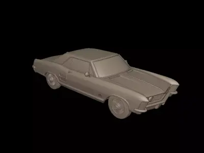 Buick riviera 1963  3D print model