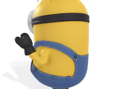Minion detailed 3D model for 3D printing 3D print model