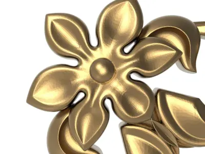  decorative pattern ready for 3D printing 3D model