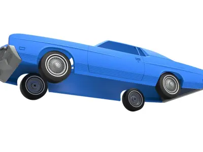 Shell and wheels LTD 1971 Scale 1 to 25 3D print model