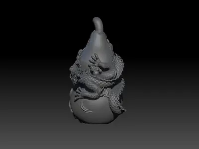 Dragon Gourd 3D print model