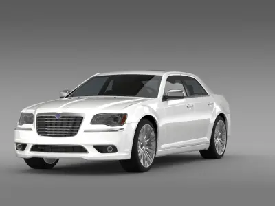 Lancia Thema 2014 3D model