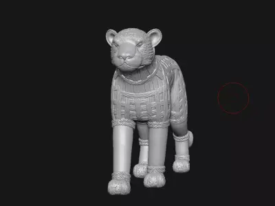 Cheetah 3D print model