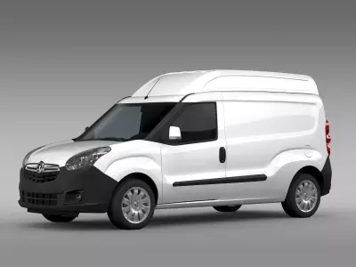 Vauxhall Combo H2L2 Cargo 2015 3D model