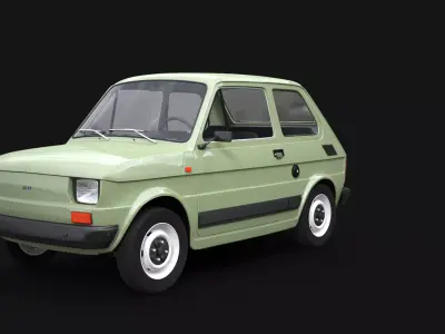 Fiat 126 Personal 3D model