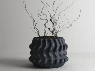 vase 3d print 483 3D print model