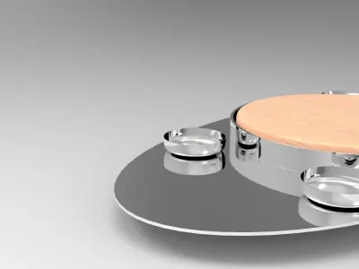 Joy Cheese Tray Low-poly 3D model