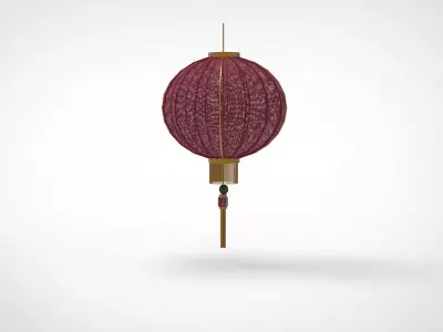 lantern O chinese 3D model