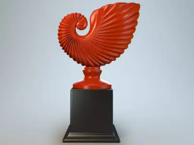 Sculpture Bowl 3D model