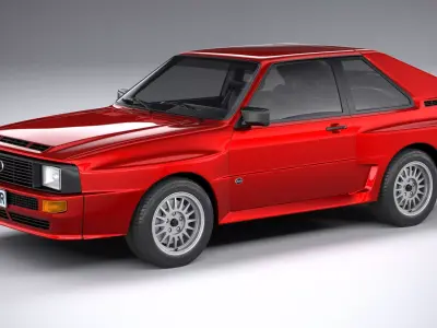 Audi Sport Quattro 1985 3D model
