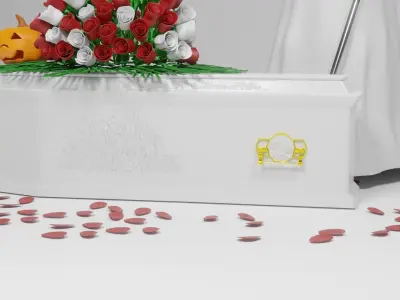 the beauty of halloween 3D model