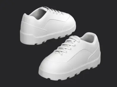 Shoes Cartoon 3D model purchase