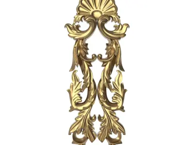  decorative pattern ready for 3D printing 3D model 63