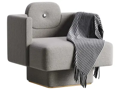 Ashby armchair 3D model