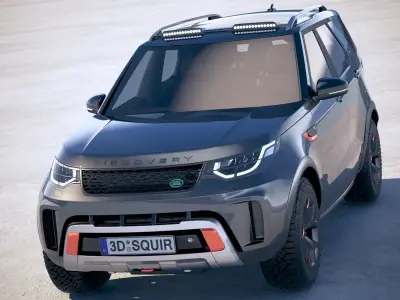 Land Rover Discovery SVX 2018 3D model