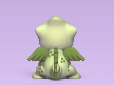 Little Dragon 3D print model