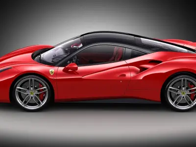 Ferrari 488 GTB 3D model