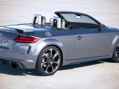 Audi TTRS Roadster 2020 3D model