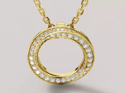 Graff Pendant 3d print model C 84 3D print model