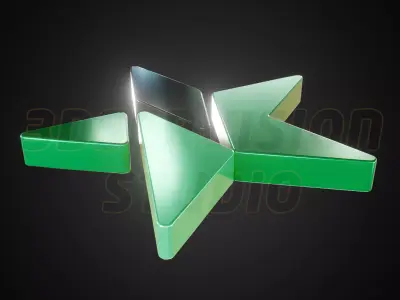 Al Najmah logo - Cinematic - 3D print 3D model