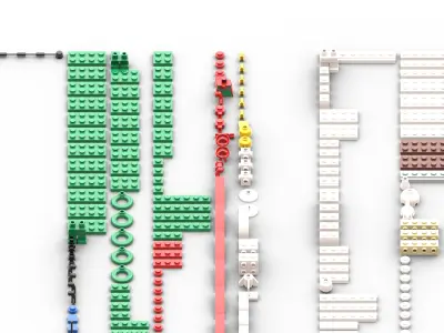 TwindBricks3D - 10199 Winter Toy Shop 3D print model