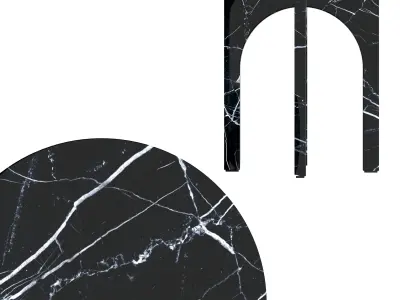 Minus Arch side table by Josep Vila i Capdevila  3D model