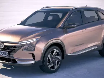 Hyundai Nexo 2019 3D model